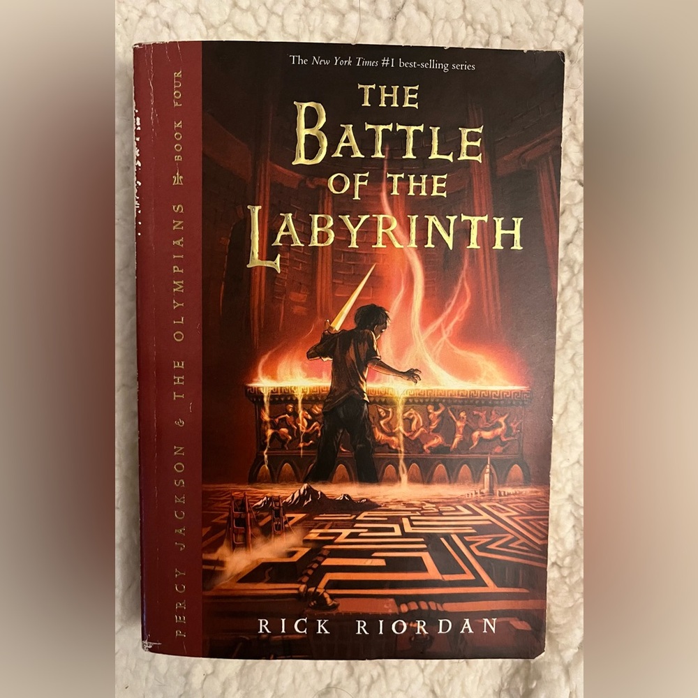 The Battle of the Labyrinth Paperback Book